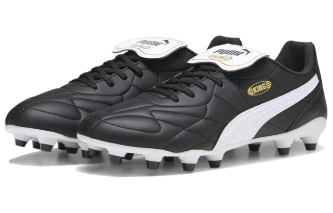 Buty piłkarskie King TOP FG „Czarno-białe”