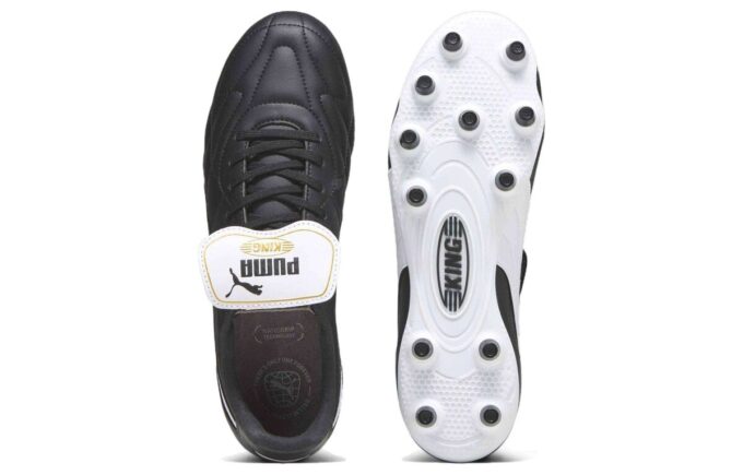 Buty piłkarskie King TOP FG „Czarno-białe”