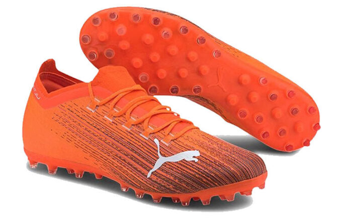 Buty piłkarskie Ultra 1.1 pomarańczowe