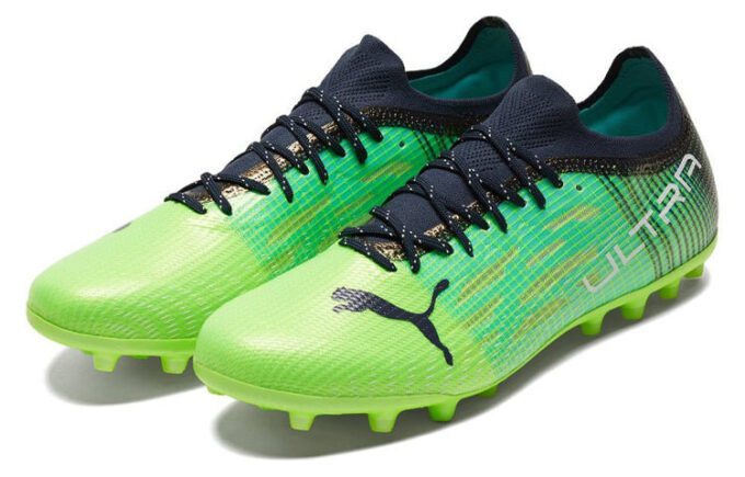 Buty piłkarskie Ultra 1.3 Mg w kolorze zielono-czarnym