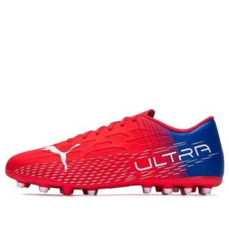 Buty piłkarskie ULTRA 4.3 MG Buty piłkarskie czerwono-niebieskie