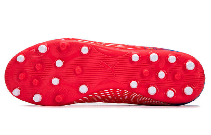 Buty piłkarskie ULTRA 4.3 MG Buty piłkarskie czerwono-niebieskie