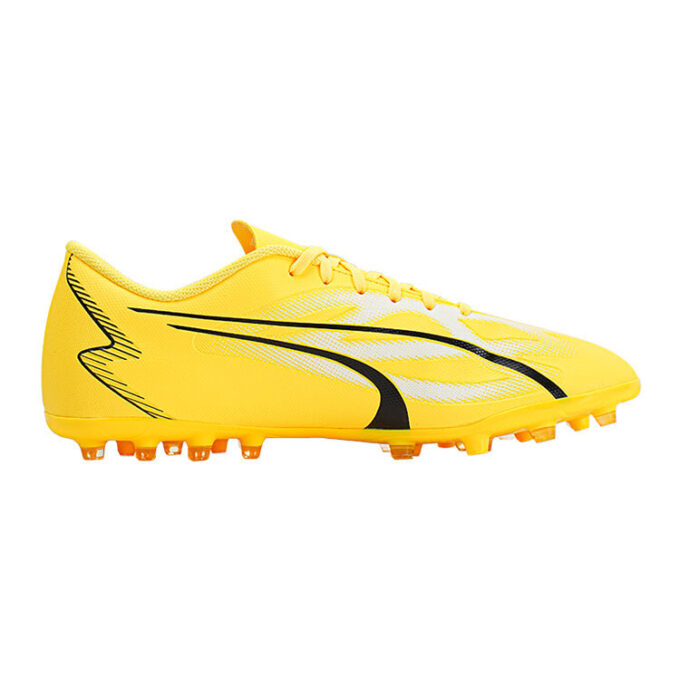 Buty piłkarskie Ultra Play MG w kolorze żółto-białym