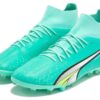Buty piłkarskie Ultra Pro MG Pro „Electric Peppermint”