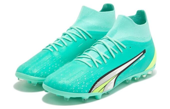 Buty piłkarskie Ultra Pro MG Pro „Electric Peppermint”