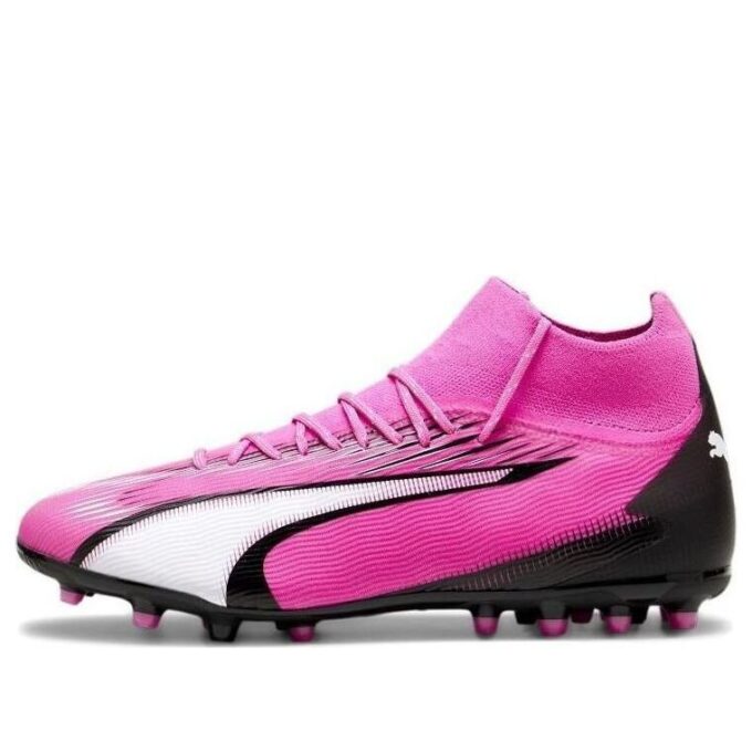 Buty piłkarskie Ultra Pro MG w kolorze różowo-białym i czarnym