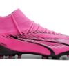 Buty piłkarskie Ultra Pro MG w kolorze różowo-białym i czarnym