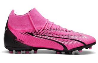 Buty piłkarskie Ultra Pro MG w kolorze różowo-białym i czarnym