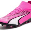 Buty piłkarskie Ultra Pro MG w kolorze różowo-białym i czarnym