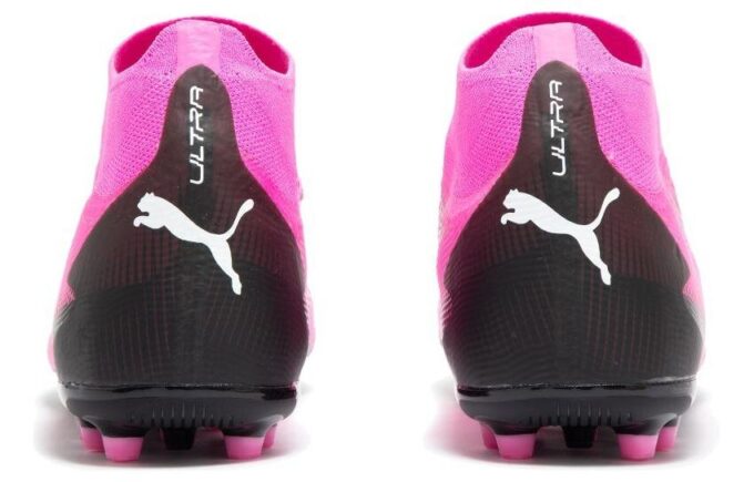 Buty piłkarskie Ultra Pro MG w kolorze różowo-białym i czarnym