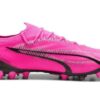 Buty piłkarskie Ultra Ultimate MG w kolorze różowo-białym