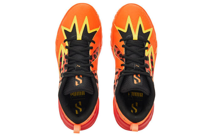 Buty PUMA x Cheetos Scoot Zeros w kolorze pomarańczowo-czarnym