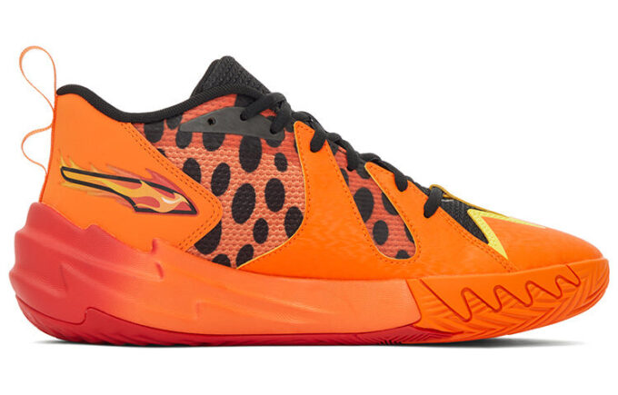 Buty PUMA x Cheetos Scoot Zeros w kolorze pomarańczowo-czarnym