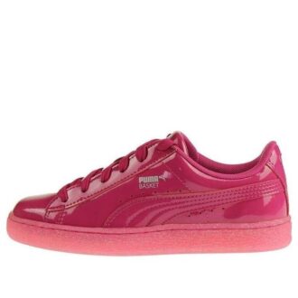 Buty sportowe Basket Patent Iced Glit Leisure Board Shoes K Pink