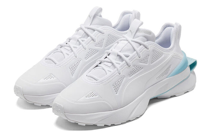 Buty sportowe casualowe „biało-niebieskie”