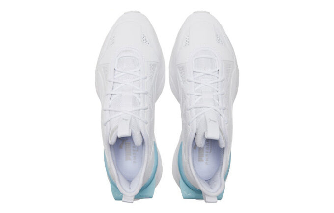 Buty sportowe casualowe „biało-niebieskie”