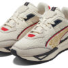 Buty sportowe casualowe „kremowo-czarno-czerwone”