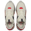 Buty sportowe casualowe „kremowo-czarno-czerwone”