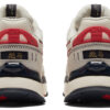 Buty sportowe casualowe „kremowo-czarno-czerwone”