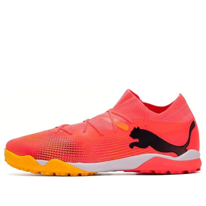 Buty sportowe Future 7 Match Turf w kolorze różowo-pomarańczowym
