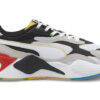 Buty sportowe Rs-x Big Boys w kolorze czarno-białym i czerwonym, niskie, „czarno-biały szary”
