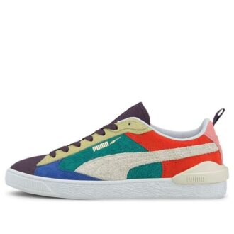 Buty sportowe Suede Bloc Wtformstrip Leisure Board Shoes Purple/Blue/Green