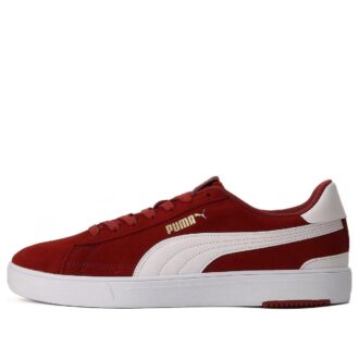 Buty zamszowe Saab Pro w kolorze intensywnej czerwieni
