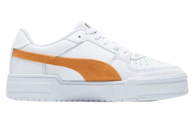 Ca Pro Suede „Biały Pomarańczowy”