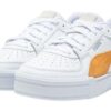 Ca Pro Suede „Biały Pomarańczowy”