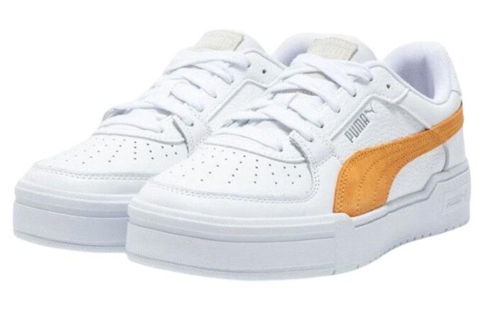 Ca Pro Suede „Biały Pomarańczowy”