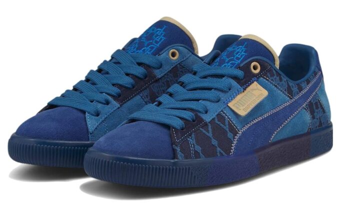 Clyde Vintage x Dapper Dan „Pre-Game Runway – Blue”