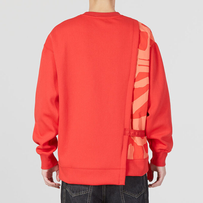 CNY Bz Zaozhi Bluza z okrągłym dekoltem „Red”