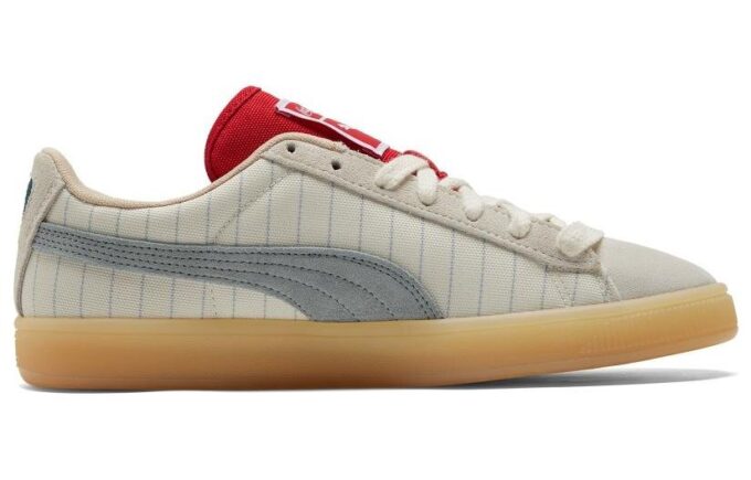 Coca-Cola x Suede „Slate Pinstripes”