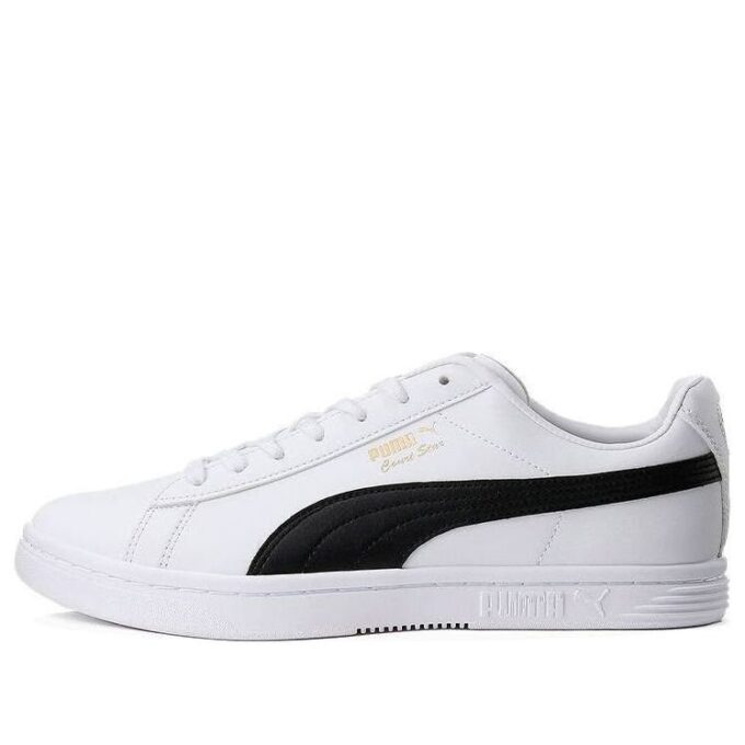 Court Star Low Top Casual Skate Shoes Unisex Biało-Czarne