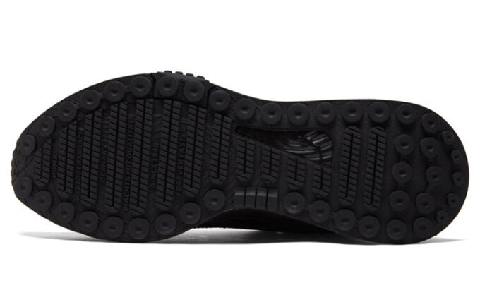 Czarne odblaskowe buty do biegania Wild Rider