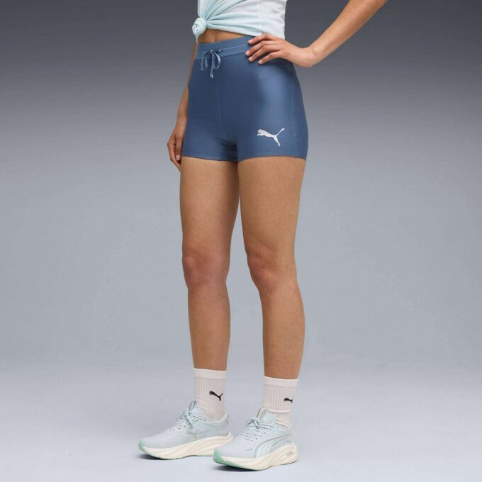 Damskie krótkie legginsy uciskowe Raceday Ultraform Stretch 3″ do biegania