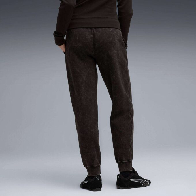 Damskie spodnie dresowe z polaru Elevated Essentials Acid Wash