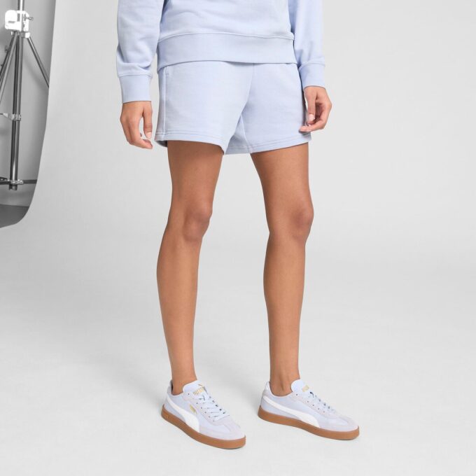 Damskie szorty Elevated Essentials o średnim stanie i długości 5 cali