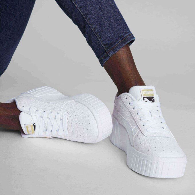Damskie trampki na koturnie Cali Wedge