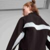 DARE TO Damska kurtka oversize z tkaniny z zamkiem błyskawicznym