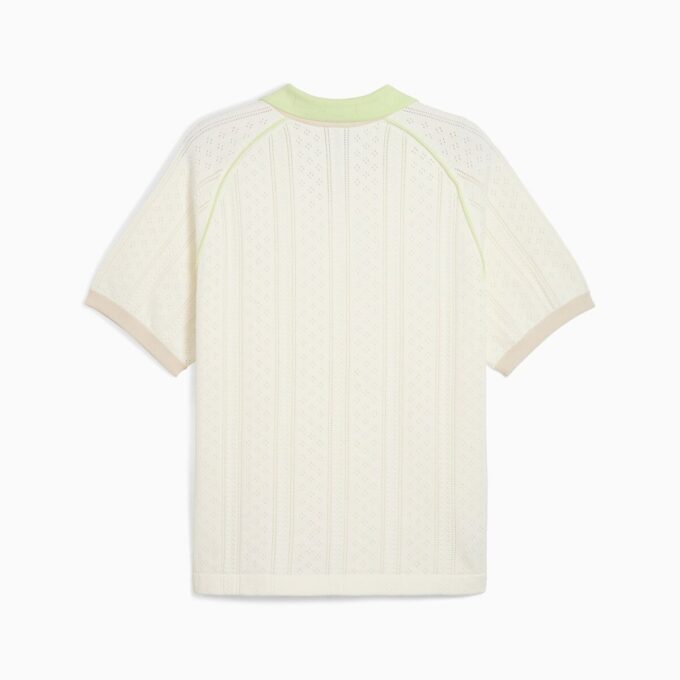 Dzianinowa koszulka polo PUMA x MADHAPPY Dzianinowa koszulka polo PUMA x MADHAPPY