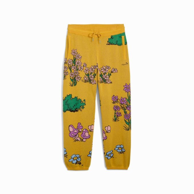 Dzianinowe spodnie dresowe FENTY x PUMA x SMURFS