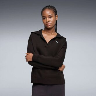 Elevated Essentials damska bluza z kapturem żakardowym