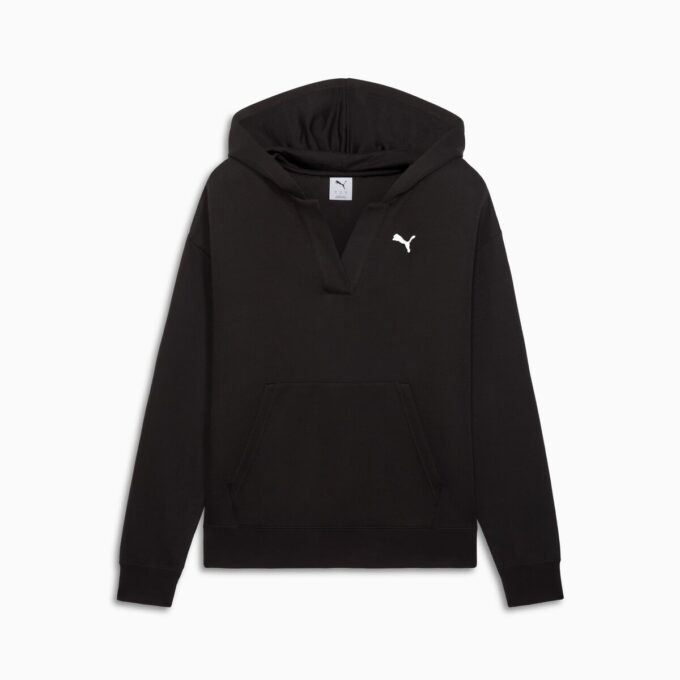 Elevated Essentials damska bluza z kapturem żakardowym