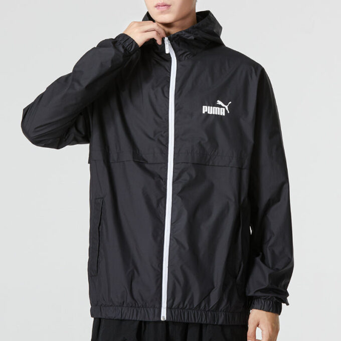 Ess Solid Windbreaker Logo „Czarny”