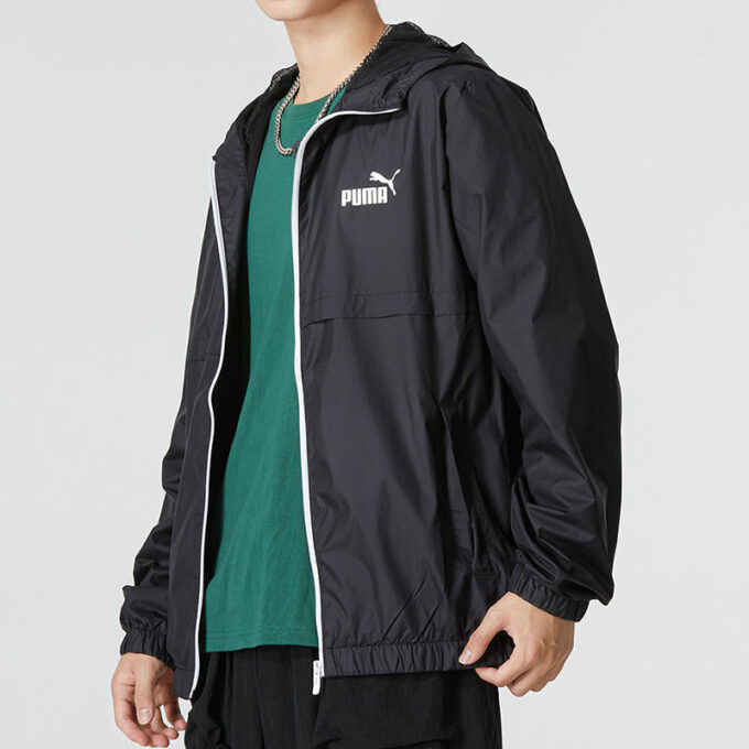 Ess Solid Windbreaker Logo „Czarny”