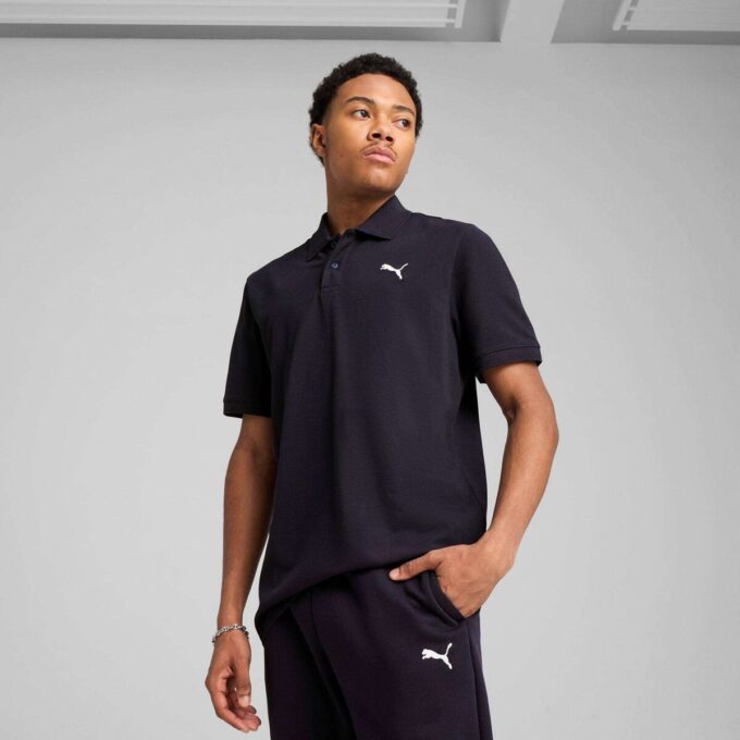 Essentials Men Pique Polo Essentials Men Pique Polo