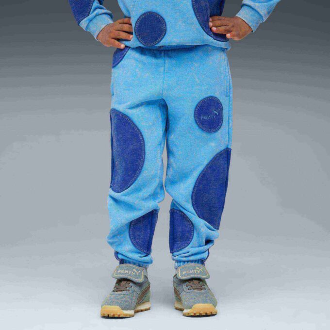 FENTY x PUMA x SMURFS Dziecięce spodnie dresowe