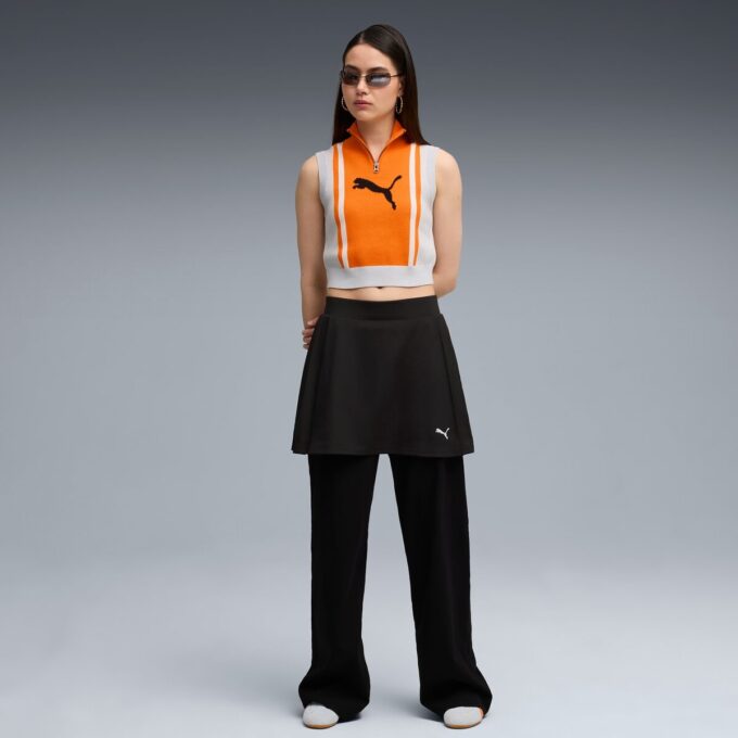 FUTURE.PUMA.ARCHIVE Damski top na ramiączkach z zamkiem do połowy