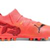 (GS) Buty piłkarskie Future 7 Match MG w kolorze różowym